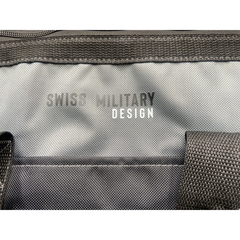 Swiss Military Multi Pocket Tool Satchel Large Black 16